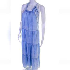 NWT Beautiful summer maxi in sky blue. Size L Retails for $243